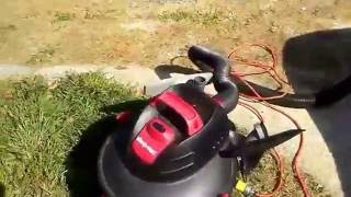 How to find an exhaust leak with a Shop-Vac. Quick and easy.