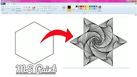 #how #to #draw #star #optical #illusion #in #MS #paint /-