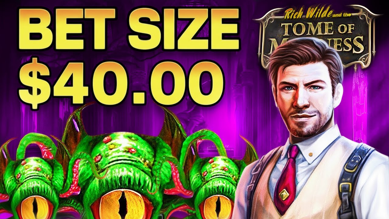 Безумные вращения по 40$ в «Книге безумия»!