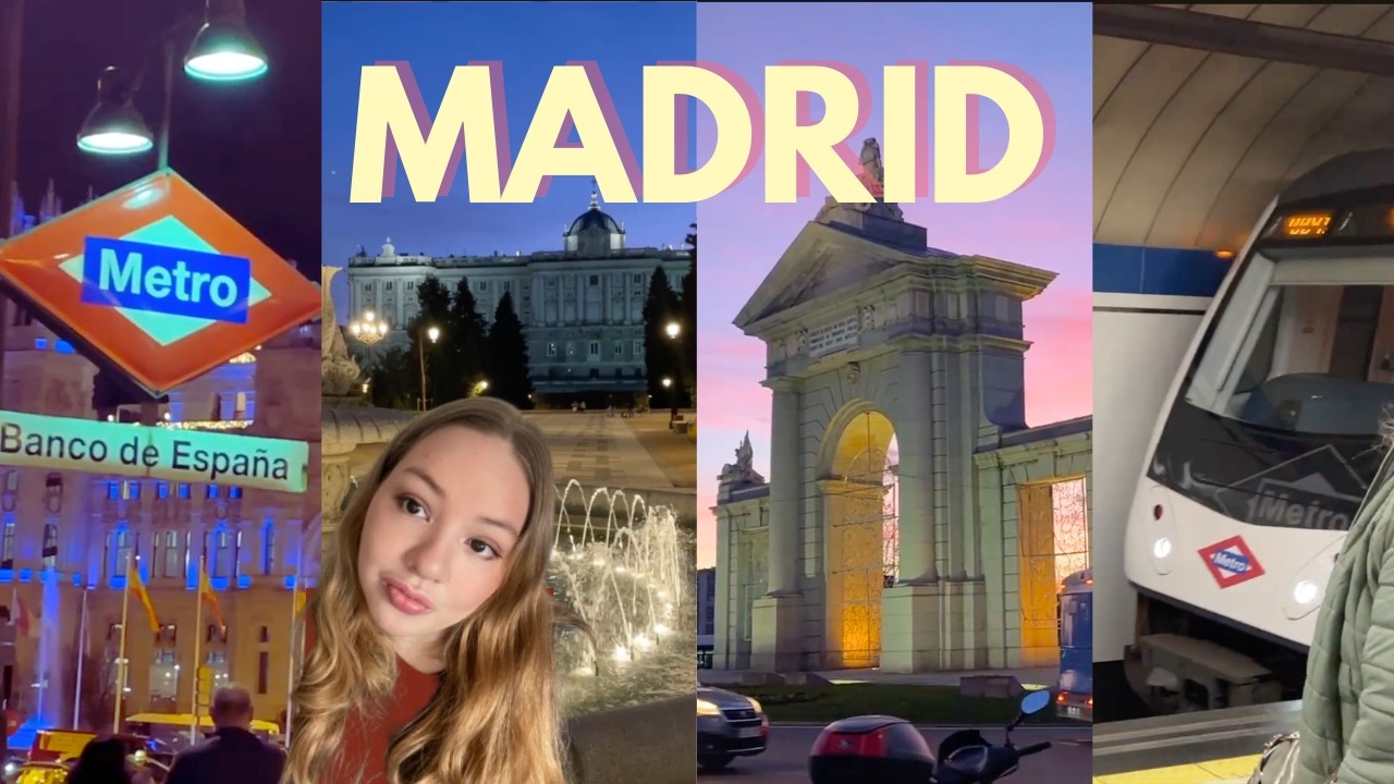 Viajé 12 horas a Madrid 🇪🇸 mi primera impresión