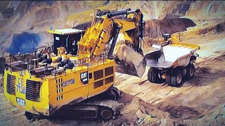 cat 6030 excavator coal mine operations