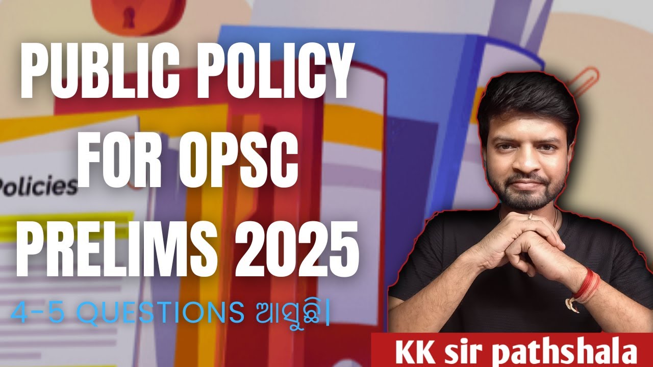 All Public policy content in one video for OPSC prelims 