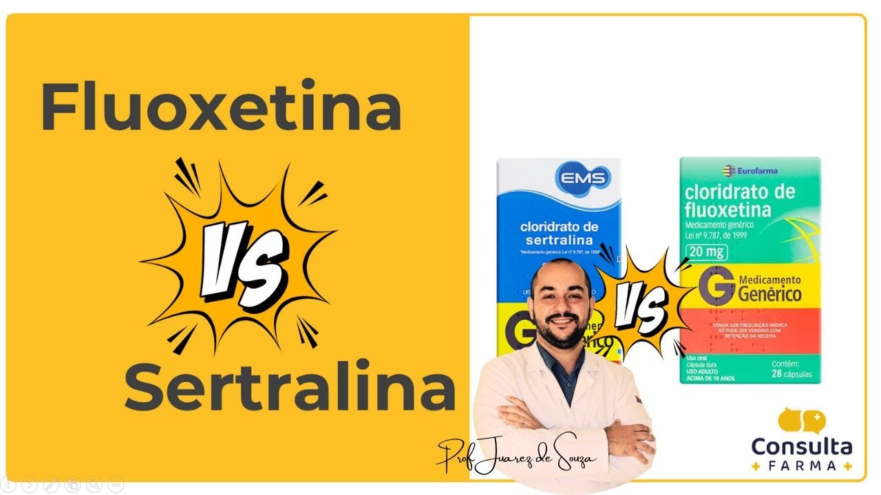 Fluoxetina X Sertralina | Qual a diferença? - YouTube