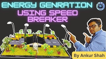 ⚡ Power Generation Using Speed Breaker | Innovative Energy Project 🌍 #diy  #schoolproject