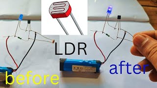 automatic light off on. LDR use .LDR project