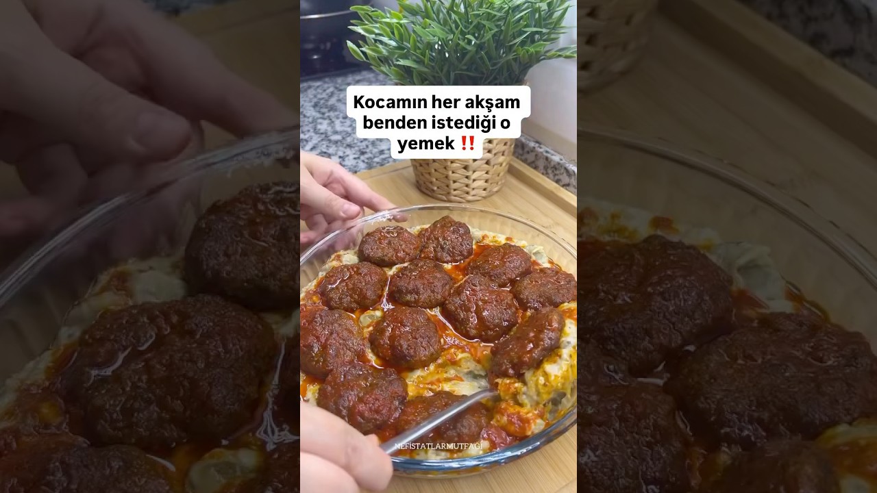 Beğendili köfte yemeği mutlaka dene abone olmayı unutma 🙏🏻🙋🏻‍♀️