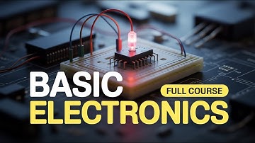 The Complete Basic Electricity & Electronics Course (Full Course) Your First Electronics Course