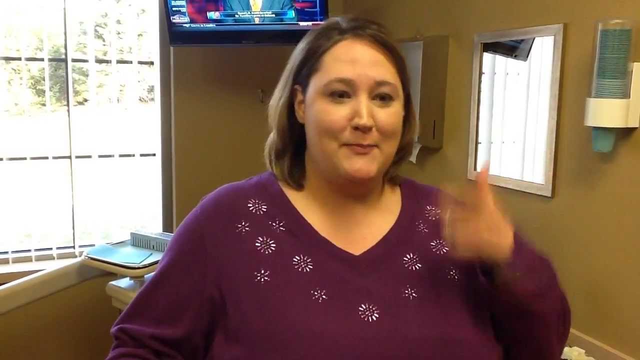 Dr. Kaplansky's patient at his Gasport, NY office. Lockport, Medina