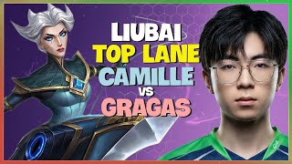 Rank 1 Camille : Bu herif Super Server'da Gragas'ı PERİŞAN ETTİ - Türkçe Altyazı screenshot 5