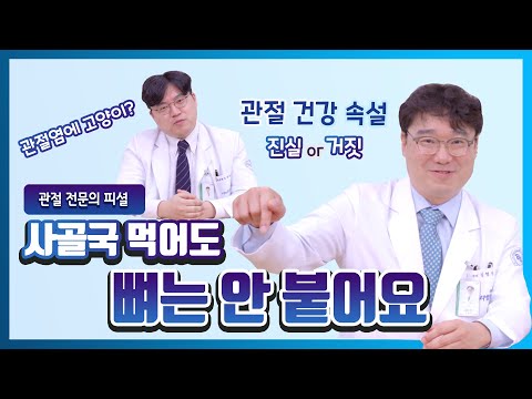 관절영양제 글루코사민, 보스웰리아, MSM 등 정말 효과가 있을까? (feat. 골절엔 사골국?)