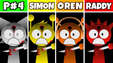 Incredibox Sprunki: Phase 4 But Everyone Is Simon VS Oren VS Raddy