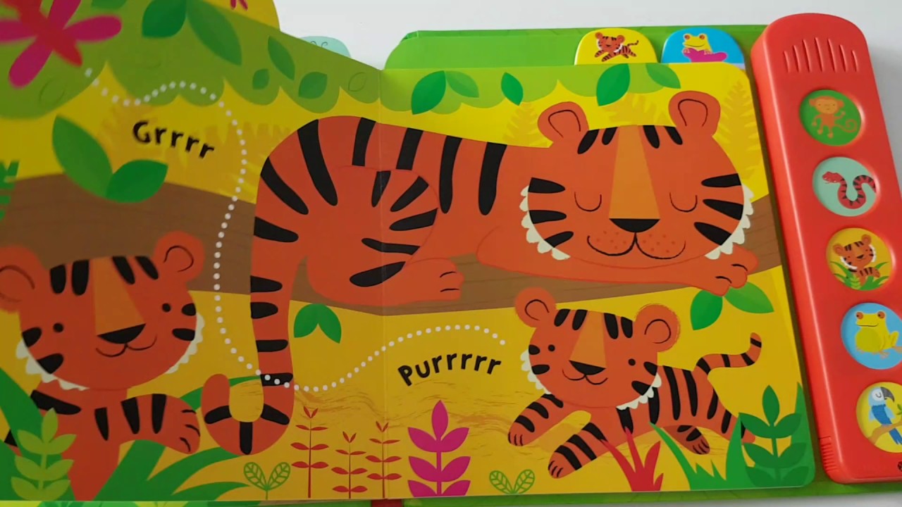baby's very first noisy book jungle