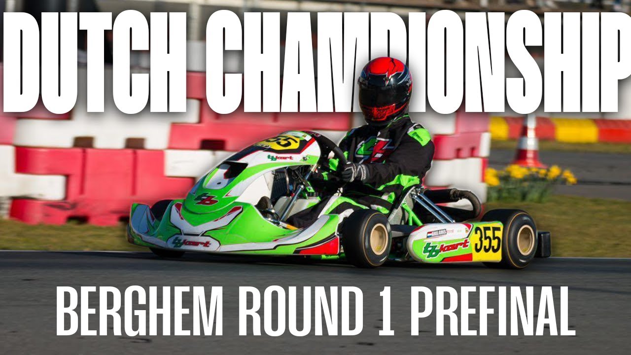 Onboard full Pre Final Berghem round 1 Dutch Rotax Max Challenge 2022 | Rotax Max Senior