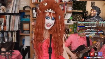 Thumbnail of Rap Fan Reacts to Chappell Roan for the first time | Chappell Roan Tiny Desk Reaction