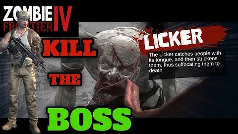 ZOMBIE BOSS AT THE TRAIN STATION🚃 ZOMBIE FRONTIER 4