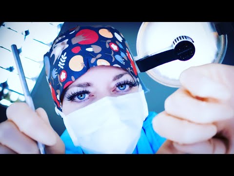 ASMR Dental Exam, Intra-Oral Massage & Steroid Injection for TMJ Pain | Latex Gloves | Realistic