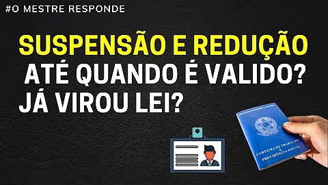 Como fica as férias com o contrato suspenso?