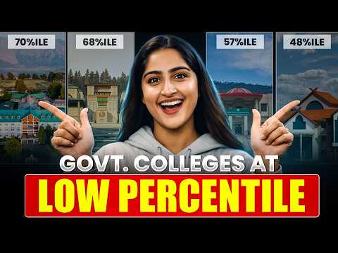 🔥 Low Percentile in JEE Mains 2026? Still Govt College! 😱Low Fee Colleges | Diksha Mam