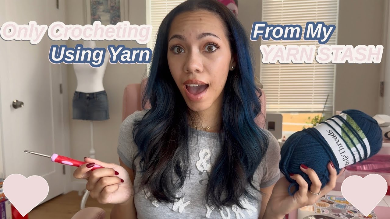 ONLY CROCHETING From My YARN STASH!