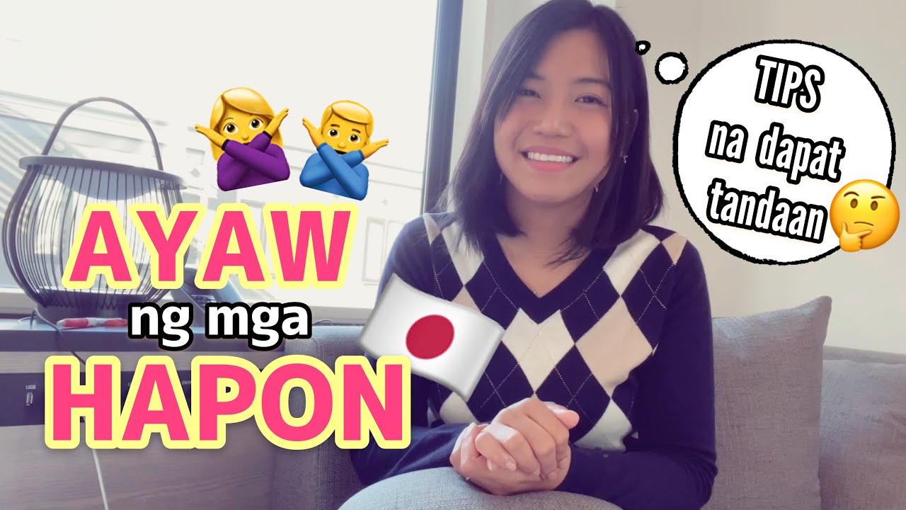 THINGS NOT TO DO IN JAPAN |  Tagalog