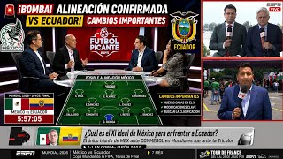 Mexico vs. Ecuador Lineup: The Starting 11 for the 2026 World Cup Match