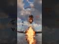 Mid-Air Collision After Taking Heavy Fire | War Thunder #shorts #warthunder #gaming #gamingvideos