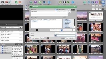 ProPresenter 6 Using On Screen Messages