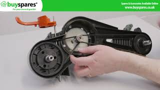 How to Replace the Blade Belt on a Flymo Lawnmower