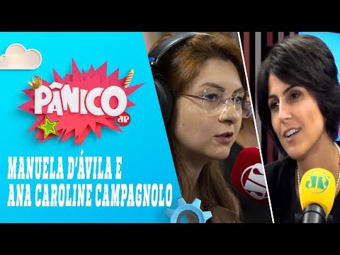 TRETA!!! Ana Caroline Campagnolo vs. Manuela D'ávila | Pânico -15/04/19 - TRETA!!! Ana Caroline Campagnolo vs. Manuela D'ávila | Pânico -15/04/19