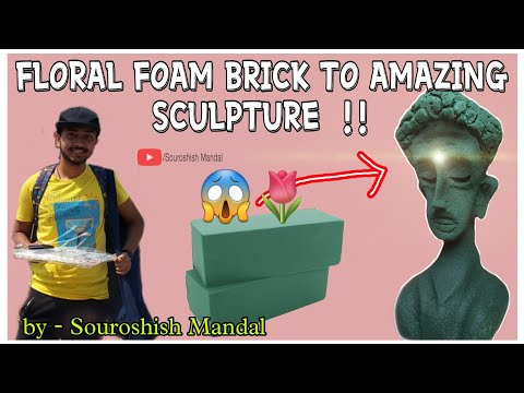 How To: Carve Floral Foam - Subtractive Sculpture 