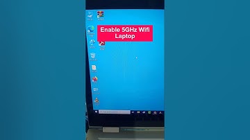 How To Enable 5GHz Wi Fi On Laptop? #shorts #wifi #laptop #tech #trending
