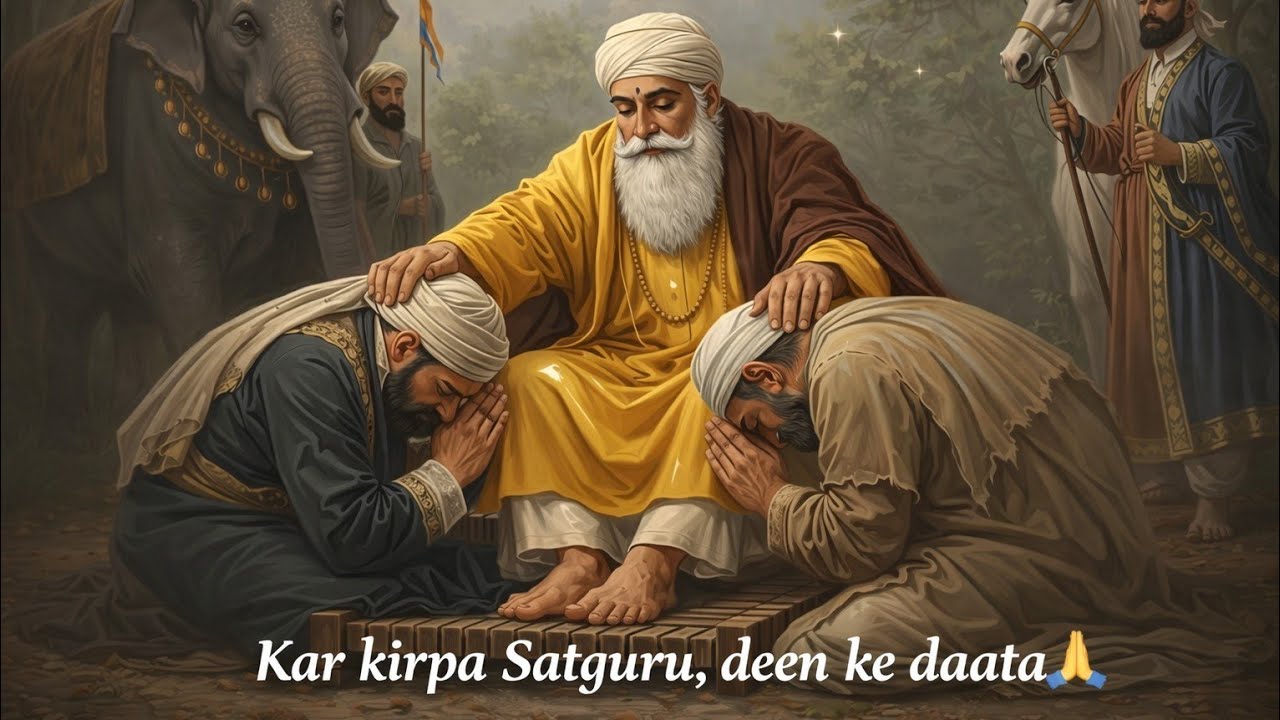 Kar kripa Satguru, deen ke data. 🙏Jo sharan aaya, usse kabhi khaali na bheja.