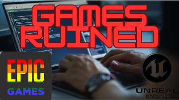 Epic Games Epically Ruins Unreal Engine With Woke Coding Languages! The Downfall Of Games