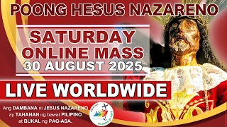LIVE: Quiapo Church Mass Today · 30 August 2025 (Saturday) · HEALING MASS