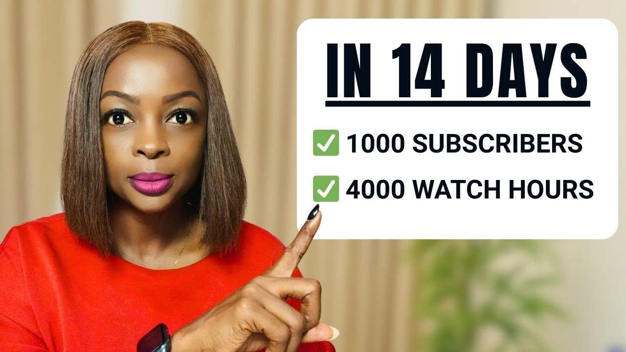 How to Get 1000 Subscribers and 4000 Watch Hours in 14 Days | Monetize on YouTube Fast
