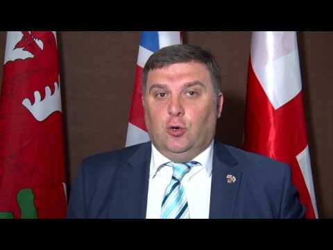 ნიუპორტის დელეგაციის ვიზიტი ქუთაისში.