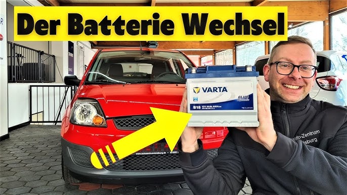 Batterie wechseln FIESTA 6 1.0 ECOBOOST 🔋 