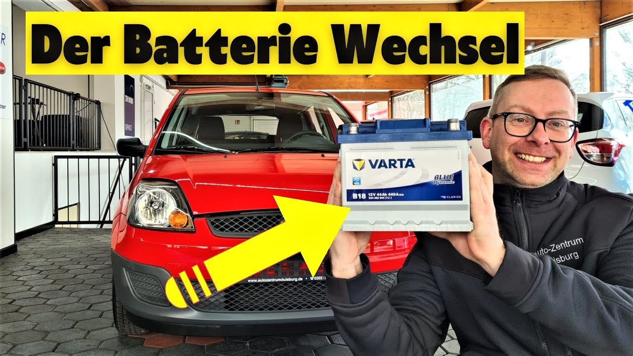 Ford Fiesta Batterie Wechseln, So Einfach geht das