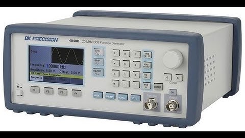 Modelos 4014B / 4040B - Generadores de Funciones de Barrido DDS de 12 MHz y 20 MHz - Resumen