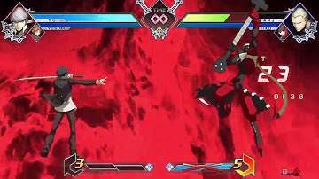 BLAZBLUE CROSS TAG BATTLE: Yu/Yosuke 12.1k Cross Combo