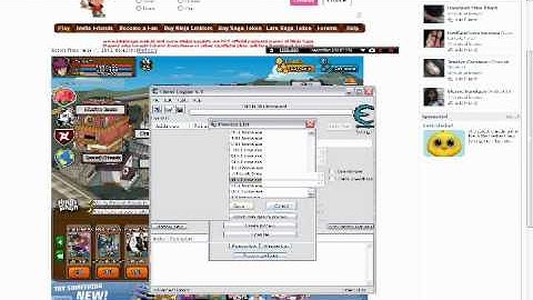 Ninja Saga Gold Hack (using cheat engine 6.1) 2012