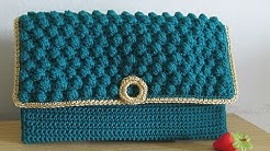 Crochet || Tutorial Merajut Dompet Pesta - Bobble Stitch (with English Subtitles) - Durasi: 21.00. 