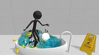 VR, Ragdolls, Fluid Physics, Slow Mo and Rubber Ducks are a bad Combination!