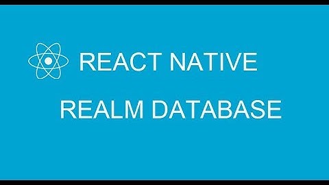 #17 Realm CRUD example with MVC model in React Native from A-Z | Part 1 Design UI