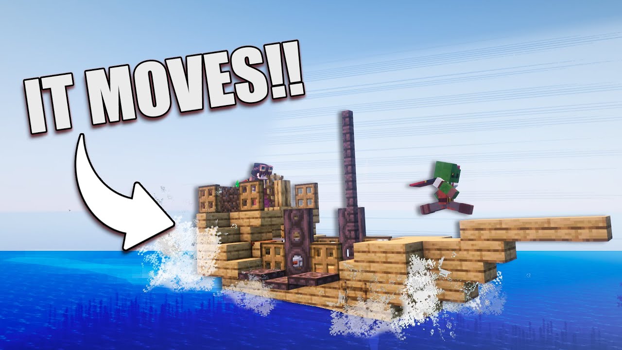 Real boats i found the best minecraft mod minecraft revolutions smp