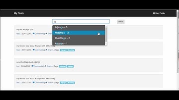 Django Web Framework (1.11.3) #17 - Отображение живого поиска и исправления  Typeahead.js