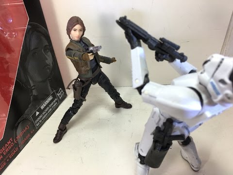 Star Wars Rogue One Black Series Sergeant Jyn Erso Jedha Review