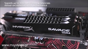 HyperX Savage DDR4 msystems