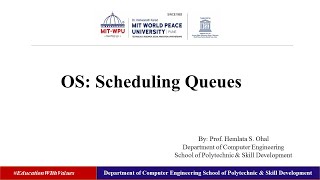 Operating system: Scheduling Queues