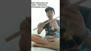 belajar suling bersama ..nada bas dan nada kecil ..#belajarsuling #coversuling #sulingsedih